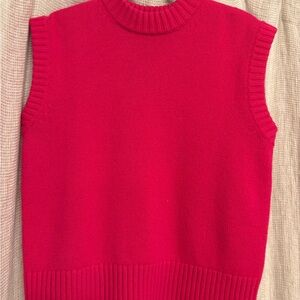 Boden Women's Vibrant Pink Crew Neck Sweater